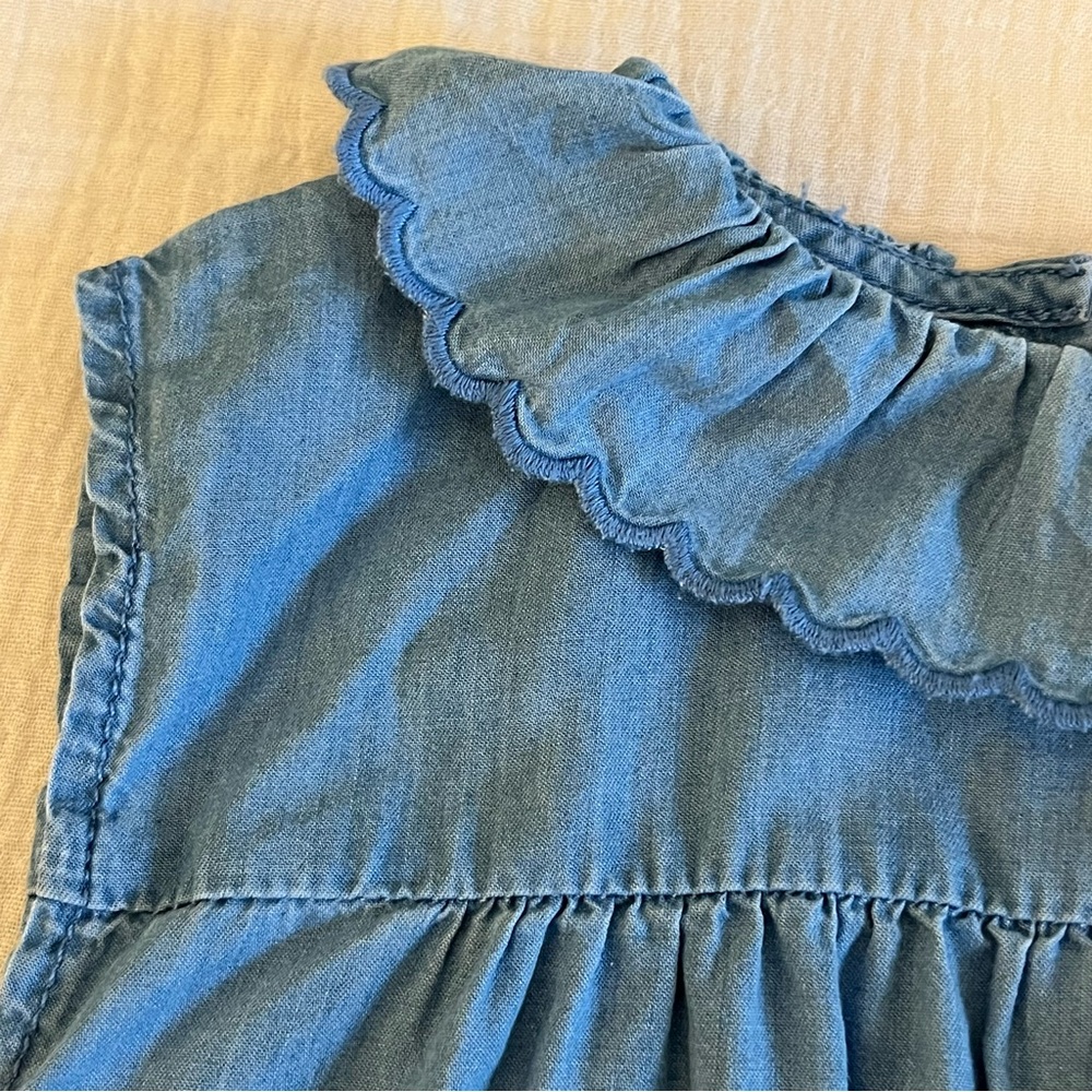 Louis Louise chambray collared blouse - Picture 4 of 4